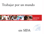 Imagen: Trabajar por un mundo sin sida (Portada)